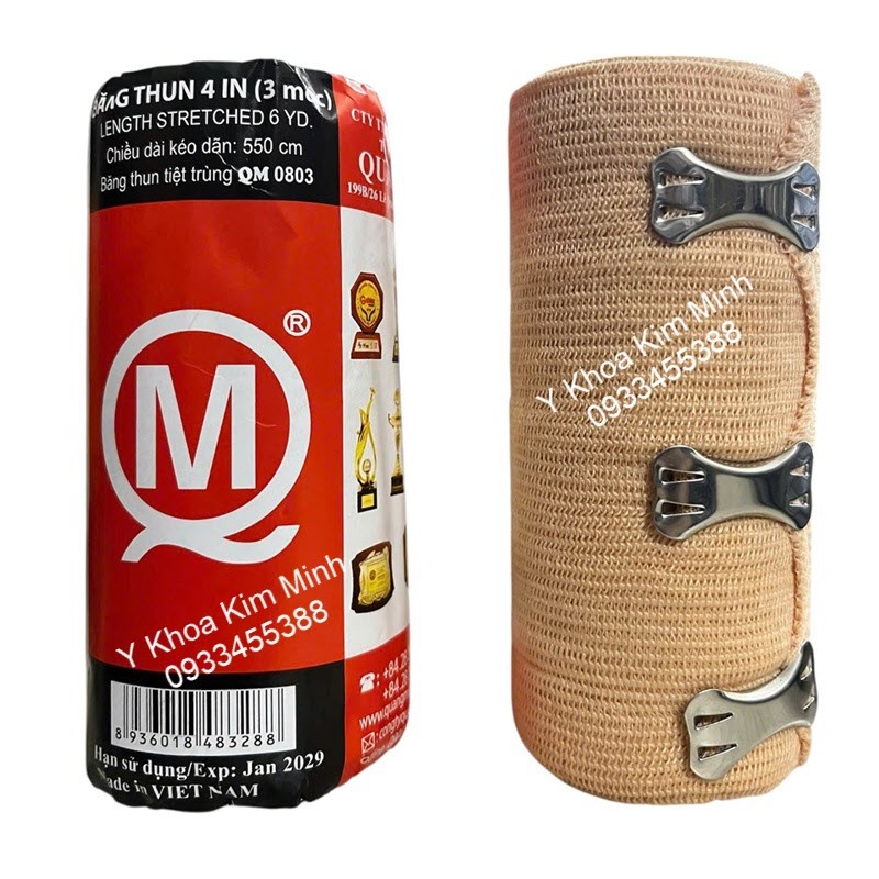 Băng thun y tế 3 móc Quang Mậu bán ở Tp.HCM