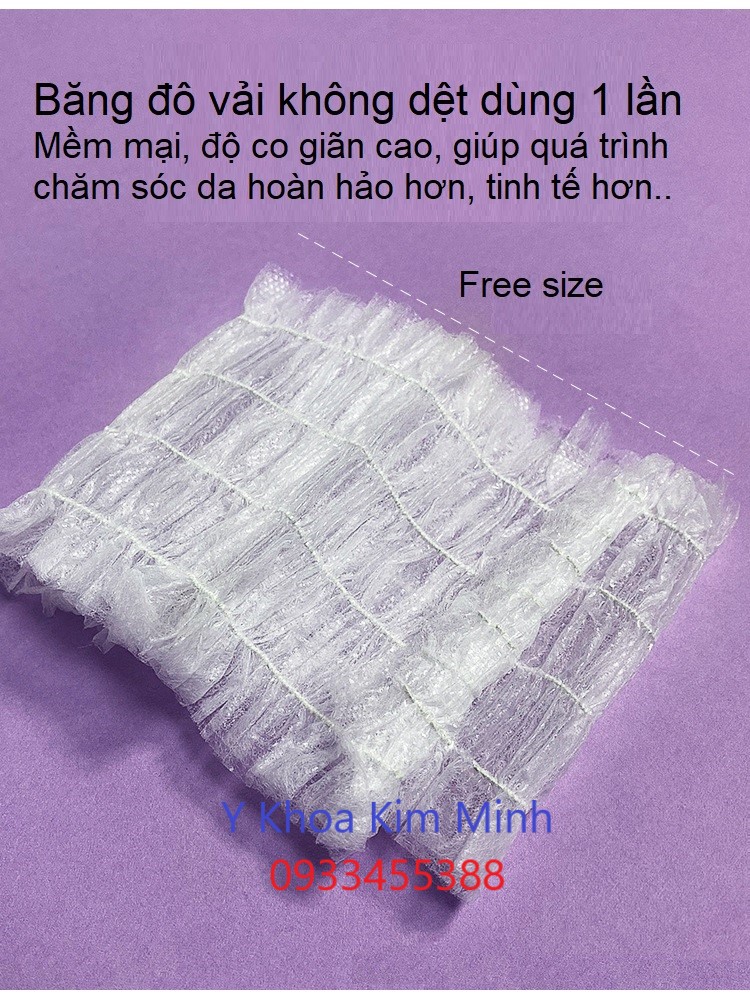 Băng đô vải không dệt dùng 1 lần bán ở Tp.HCM