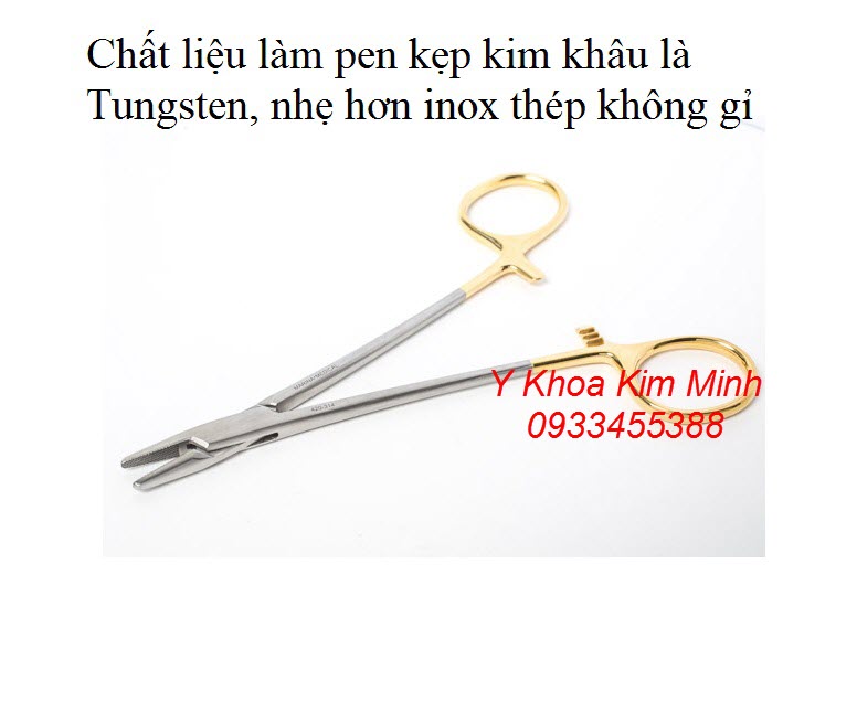 Panh kep kim khau phau thuat chat lieu tungsten German - Y khoa Kim Minh