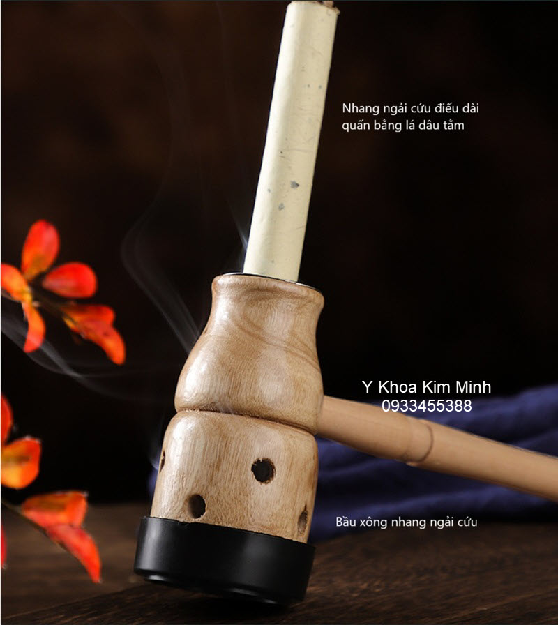 Bầu xông nhang ngải cứu điếu dài bán ở tphcm