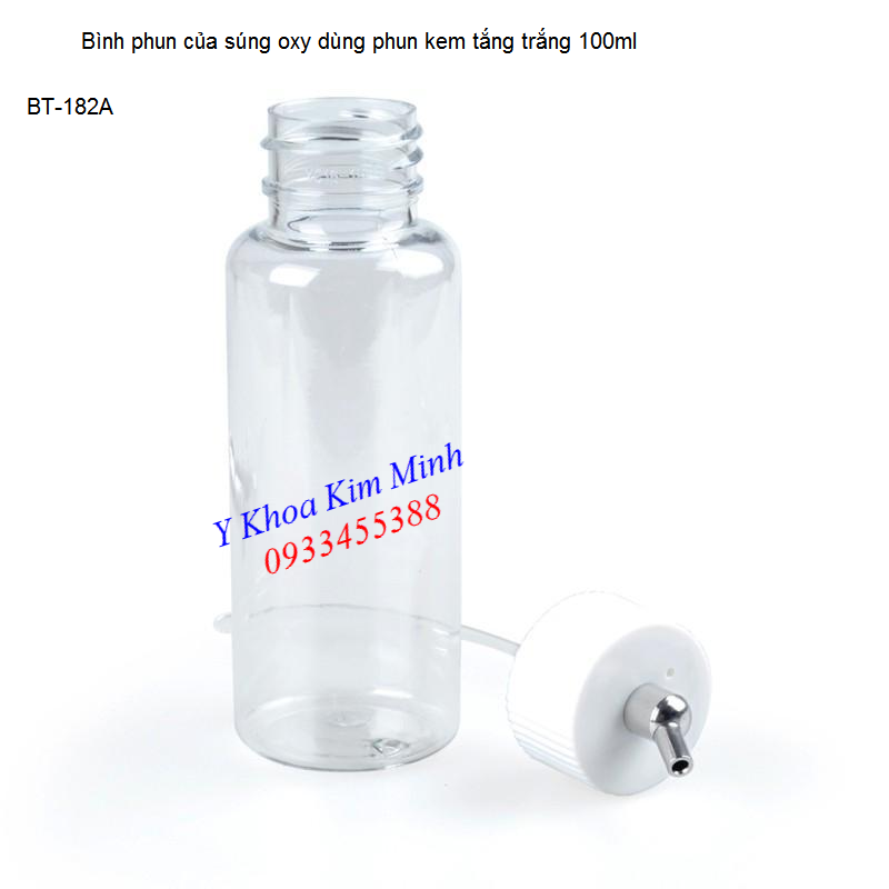 Binh chua dung dich sung phun oxy BT-182A - Y khoa Kim Minh 0933455388