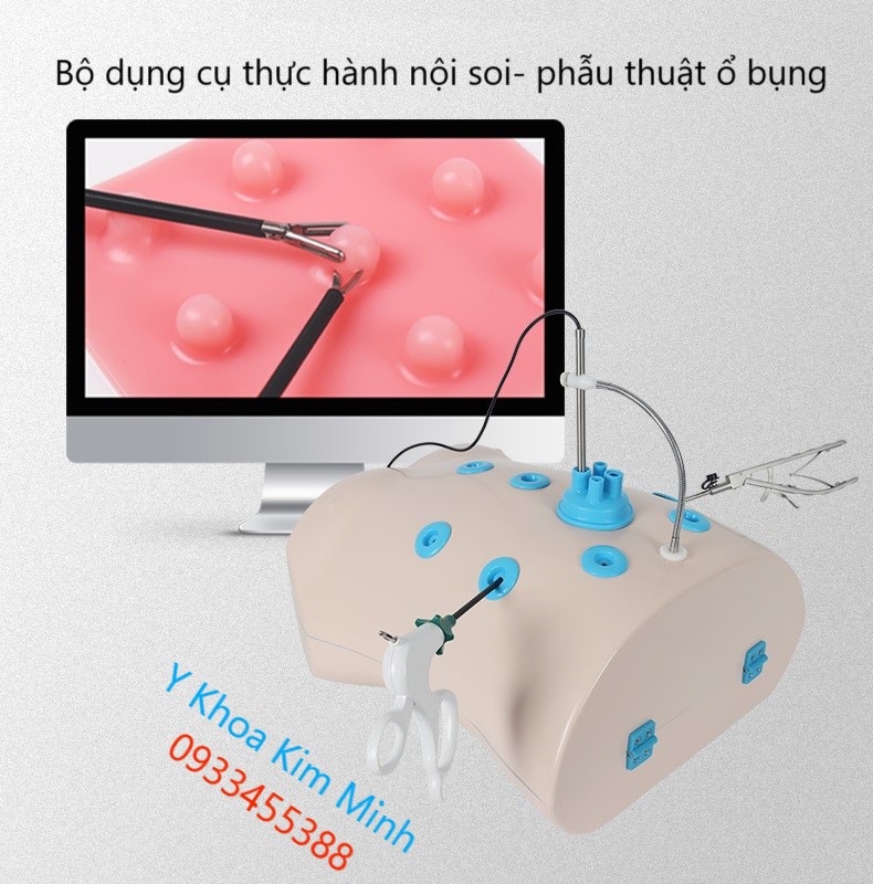 Mô hình ổ bụng cho sinh viên y khoa thực hành nội soi, thực tâp ngành y