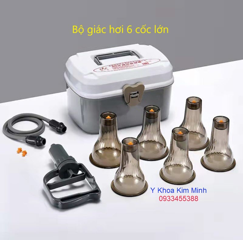 Bộ giác hơi 6 cốc lớn