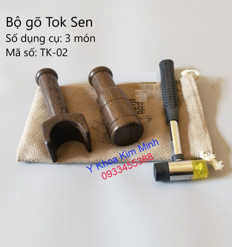 Bộ gõ Tok Sen TK-02 dùng trị liệu cơ xương khớp