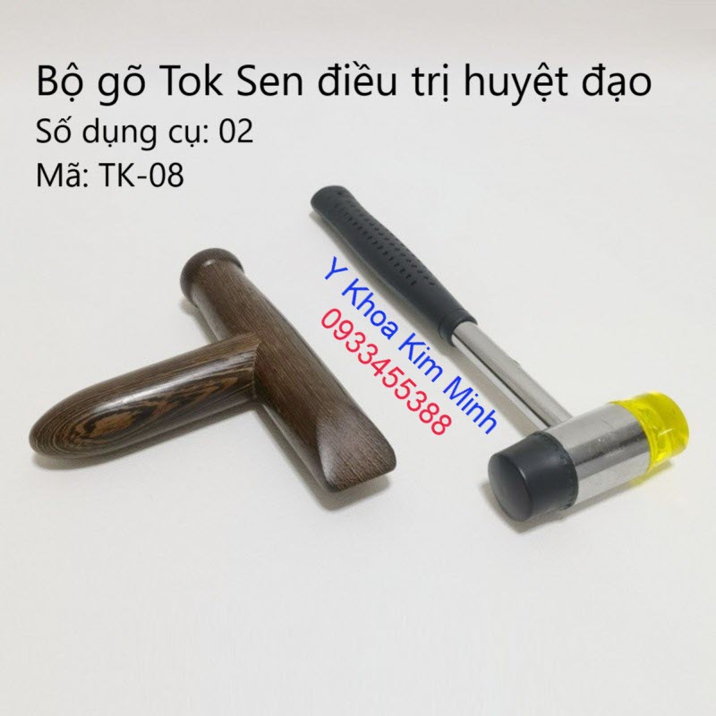 Bộ gõ Tok Sen TK-08 điều trị huyệt đạo