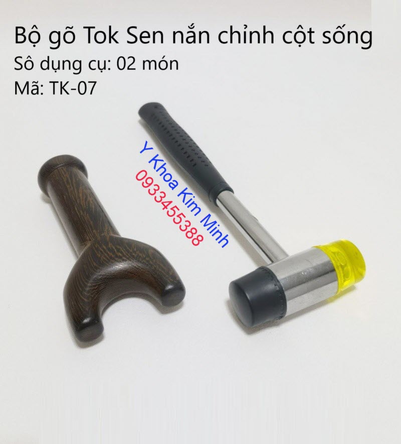 Bộ gõ Tok sen nắn chỉnh cột sống TK-07