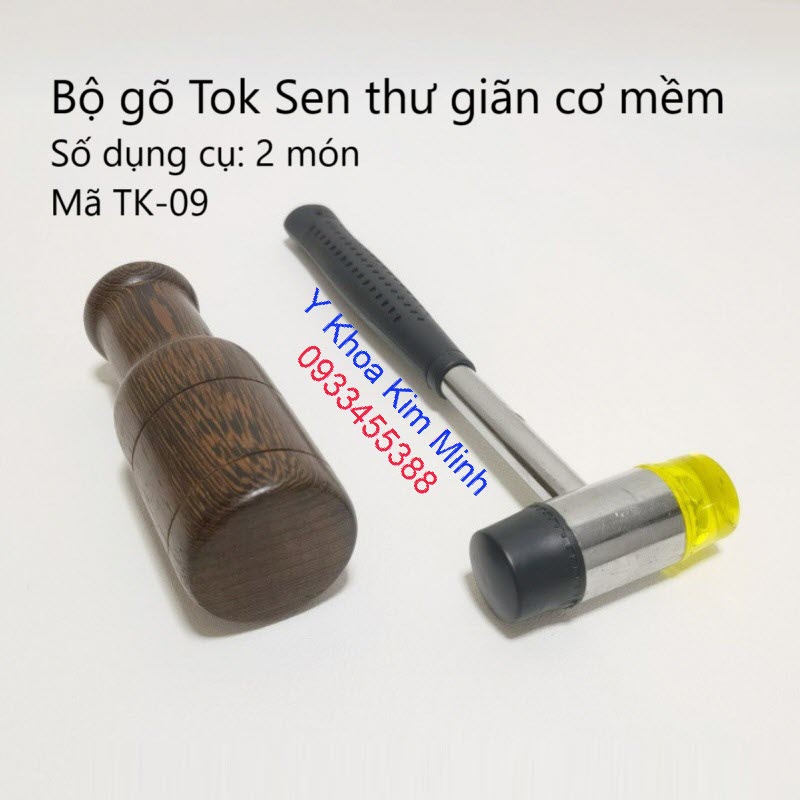 Bộ gõ Tok sen TK-09 thư giãn cơ mềm, massage cơ toàn thân