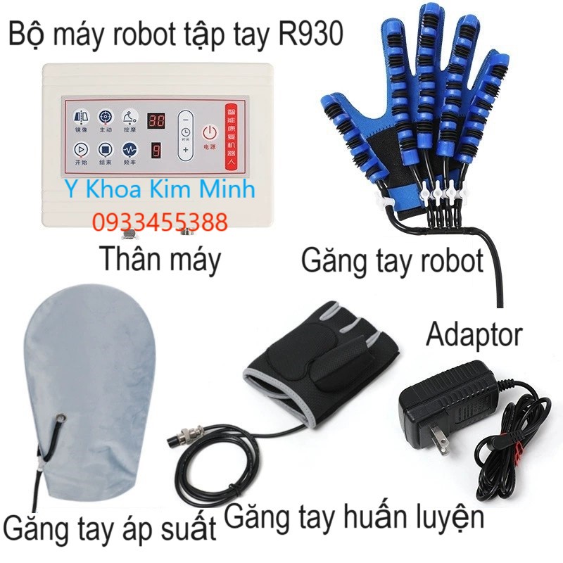 Bộ máy robot tập mạnh tay liệt do bệnh tai biến R930