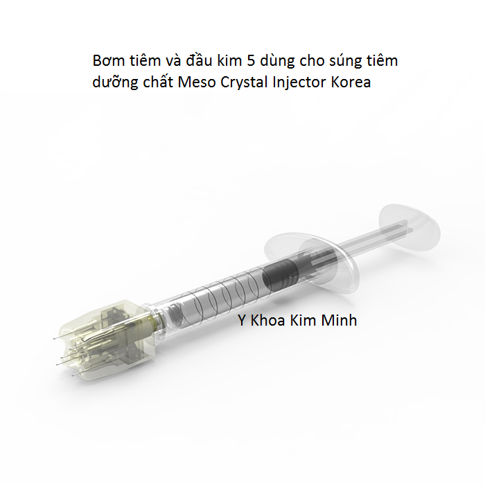 Bơm tiêm dùng cho máy tiêm dưỡng chất 1cc, 3cc, 5cc, 10cc bán tại Tp Hồ Chí Minh - Y Khoa Kim Minh