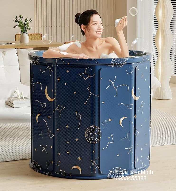 Bồn tắm thuốc bắp gấp gọn