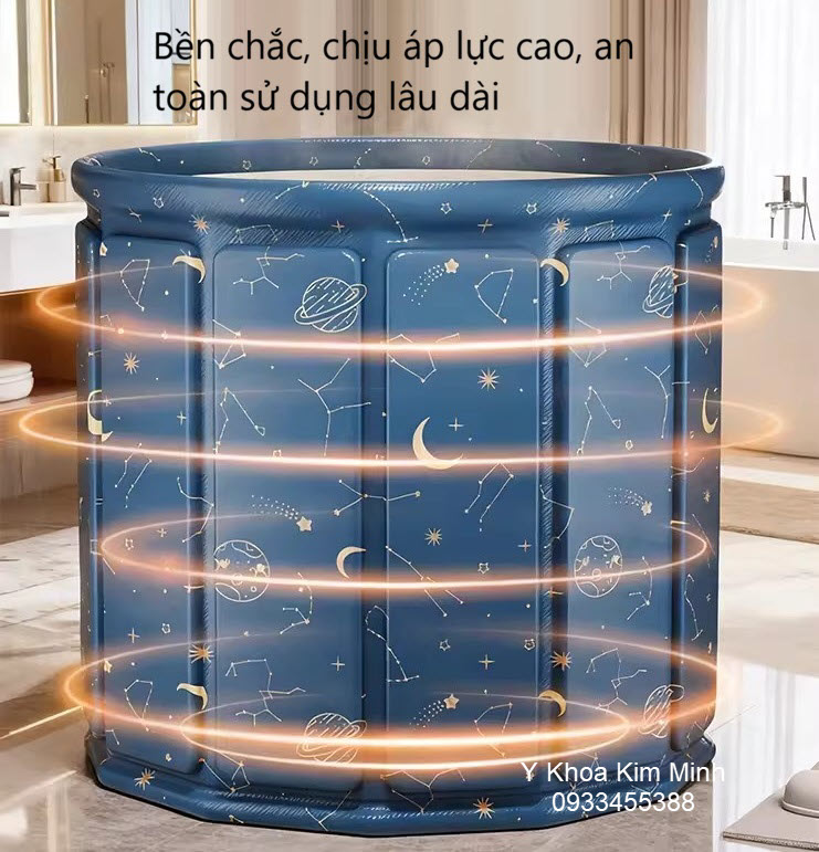 Bồn tắm xếp gọn, gấp gọn sử dụng cho gia đình