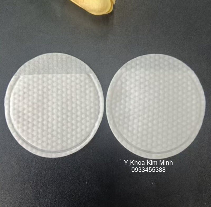 Bông tẩy trai vải sợi cotton thiên nhiên không dệt