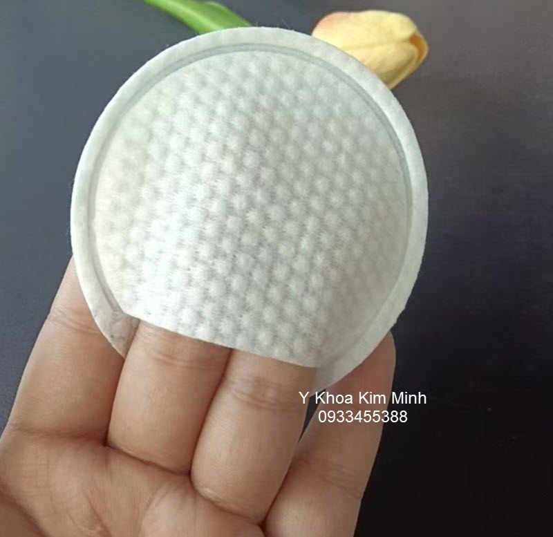 Bông tẩy trang cotton 3 lớp xỏ ngón dùng cho cá nhân, spa, thẩm mỹ viện bán giá sỉ