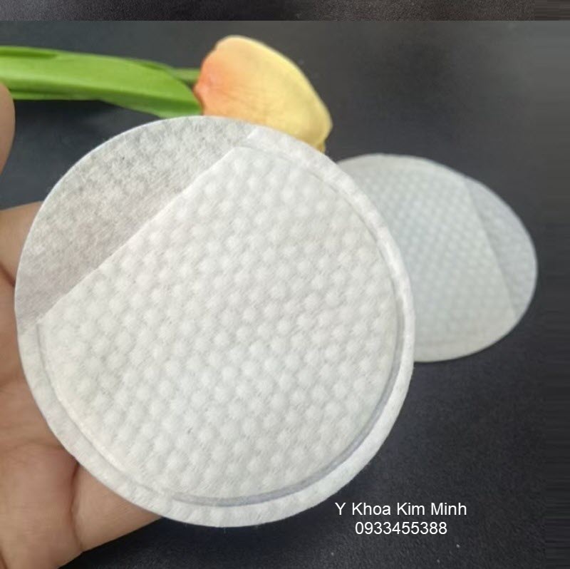 Bông tẩy trang vân ngọc trai 3 lớp xỏ ngón bán giá sỉ ở tphcm