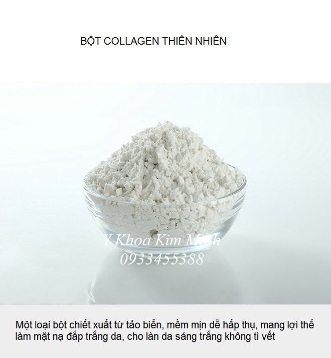 Lam mat na dap trang da tu bot collagen to tam - Y Khoa Kim Minh 0933455388