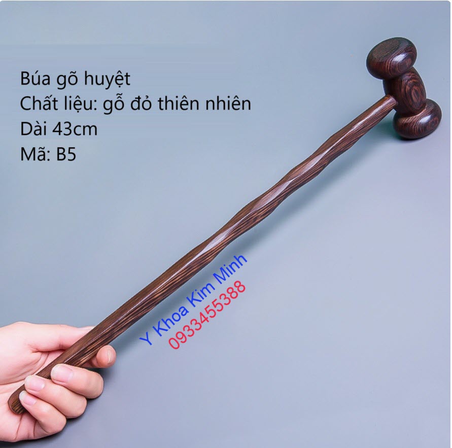 Búa gõ huyệt mã B5 dùng cho vật lý trị liệu