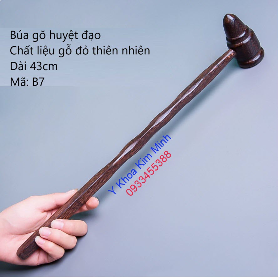 Búa gõ huyệt đạo B7 bán giá sỉ Y Khoa Kim Minh