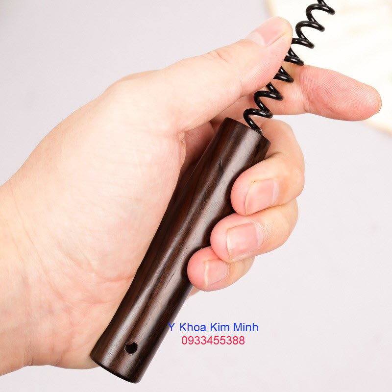 Búa lò xo dùng cho vật lý trị liệu cơ xương khớp làm từ gỗ đàn hương đen