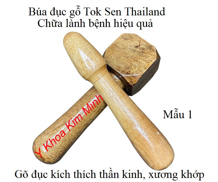 Búa đục gỗ Tok Sen mẫu 1 bán tại Tp.HCM - Y khoa Kim Minh
