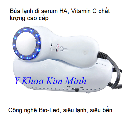 Búa siêu âm lạnh chạy serum HA, vitamin C siêu lạnh siêu bền Cold Hammer Skin Care - Y Khoa Kim Minh