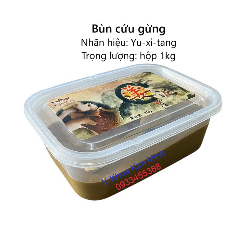 Bùn cứu gừng dưỡng sinh Yu-xi-tang hộp 1kg