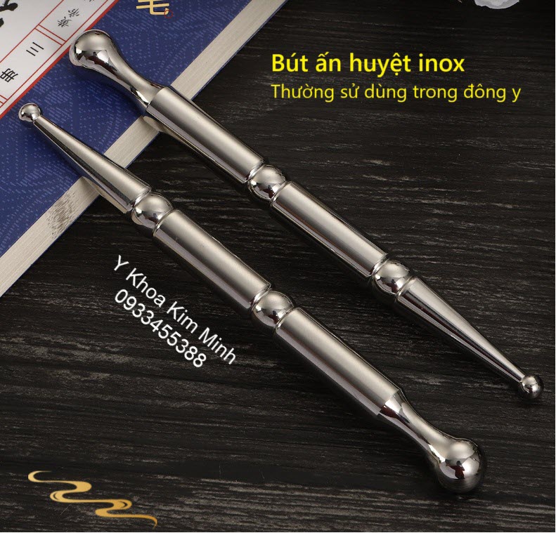 Bút dây ấn huyệt đông y thường sử dụng, chất liệu inox 304