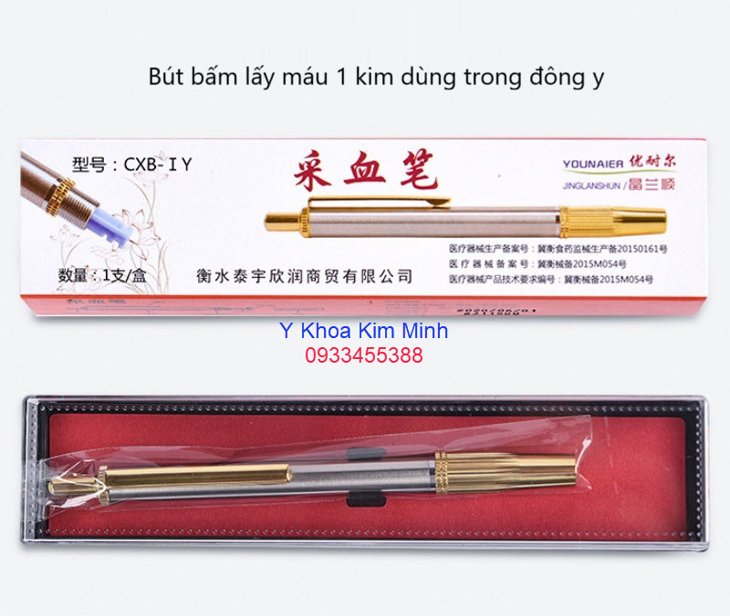 Bút bấm lấy máu 1 kim bán ở Tp.HCM