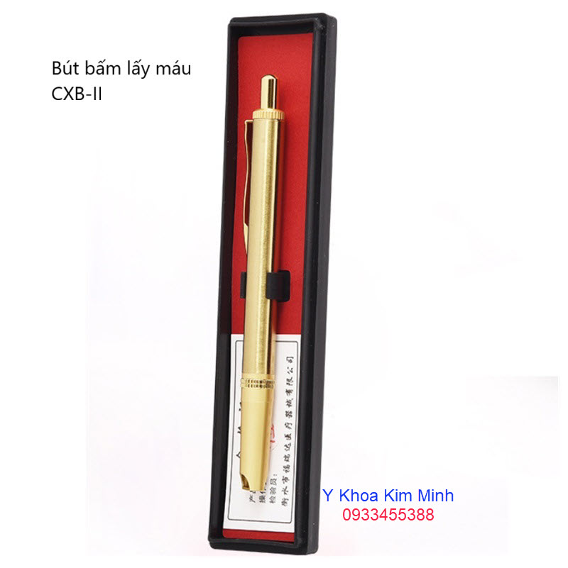 Bút bấm lấy máu huyệt đạo 1 kim