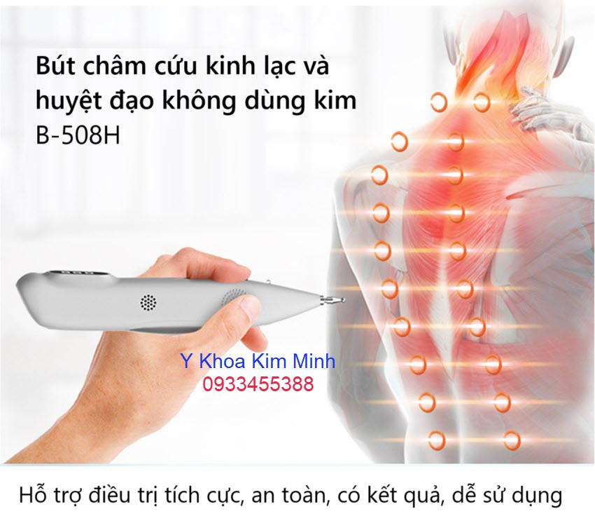 Bút châm cứu huyệt đạo và kinh lạc B-508H