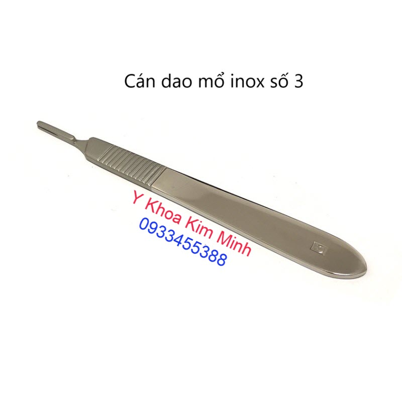 Cán dao mổ inox số 3