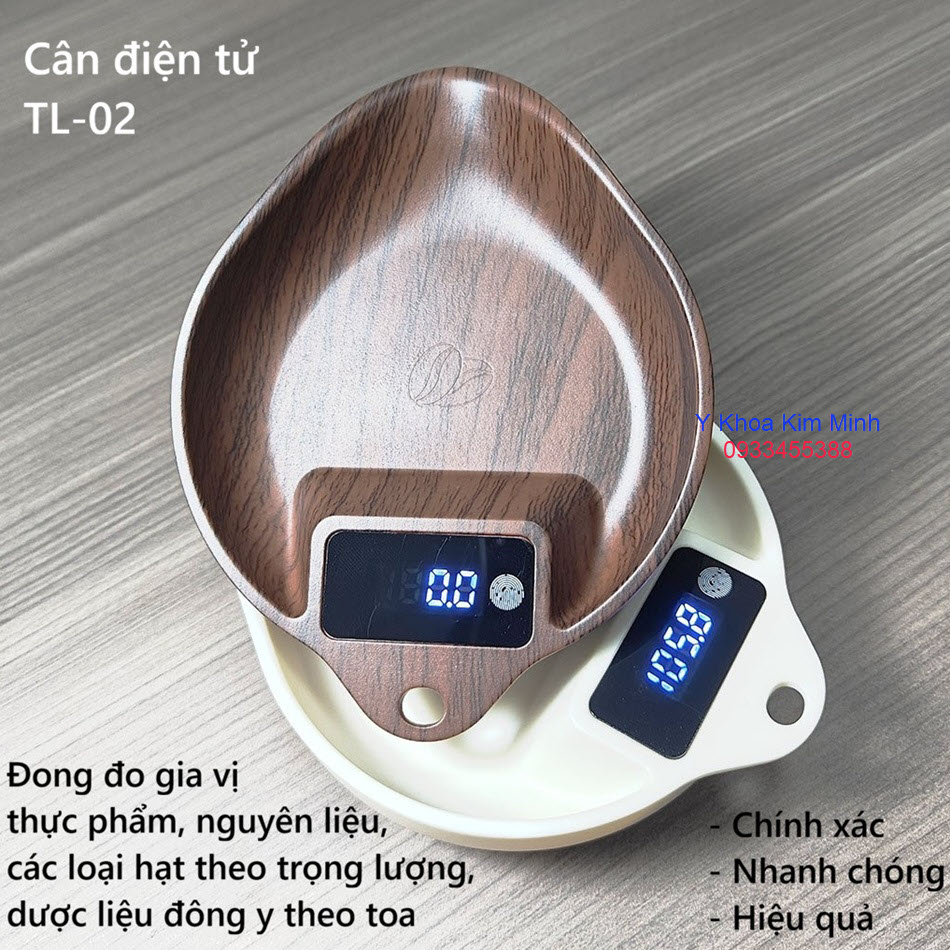 Cân thực phẩm gia vị, dược liệu thuốc bắc theo công thức với độ chính xác cao, kiểu cân điện tử, pin sạc tích điện T:L-02