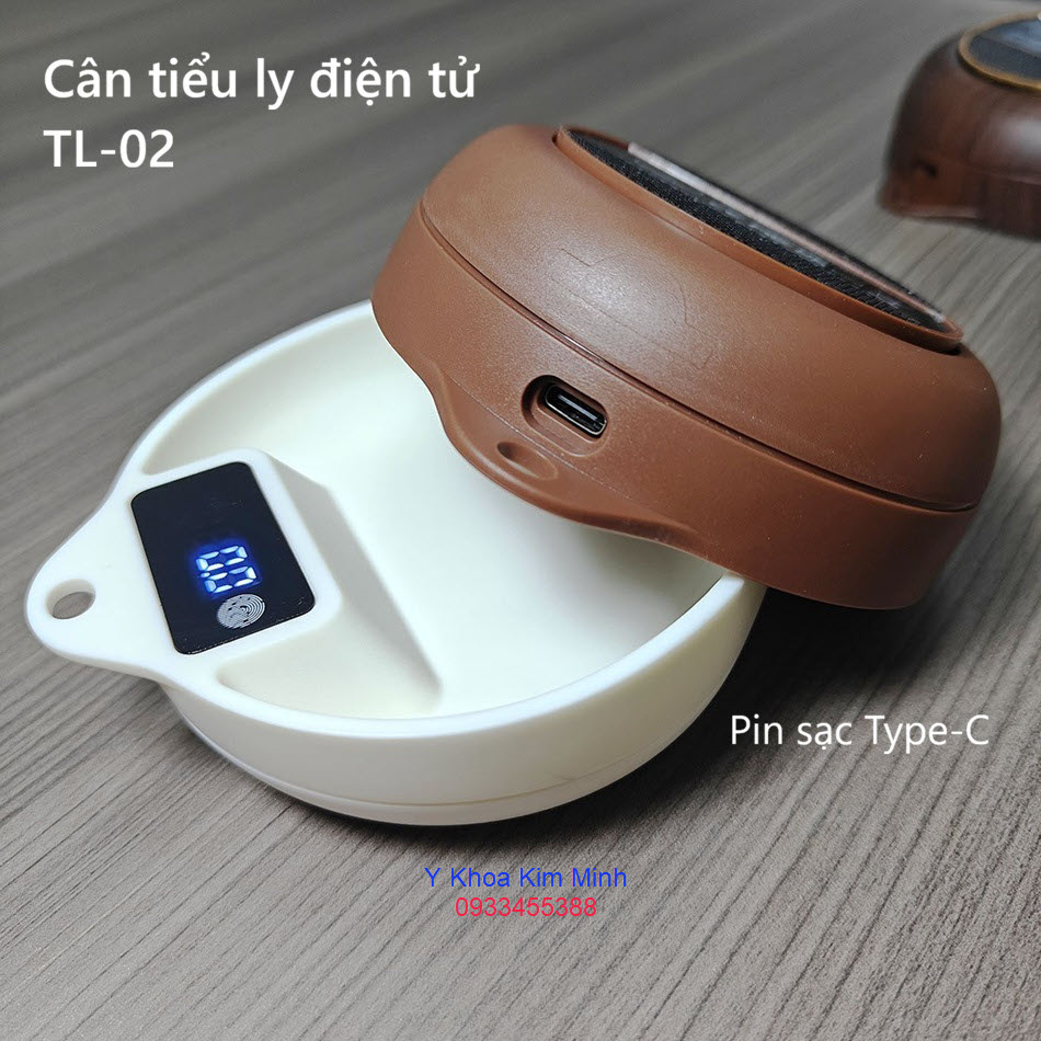 Cân tiểu ly điện tử pin sạc tích điện TL-02