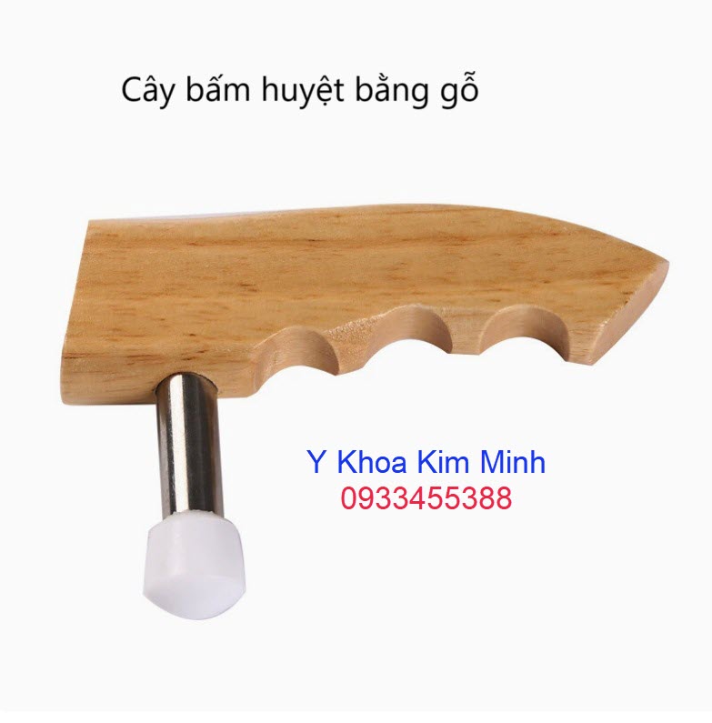 Cây bấm huyệt bằng gỗ