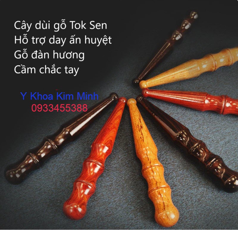 Cây dùi gỗ Tok Sen làm từ gỗ đàn hương bán ở Tp.HCM