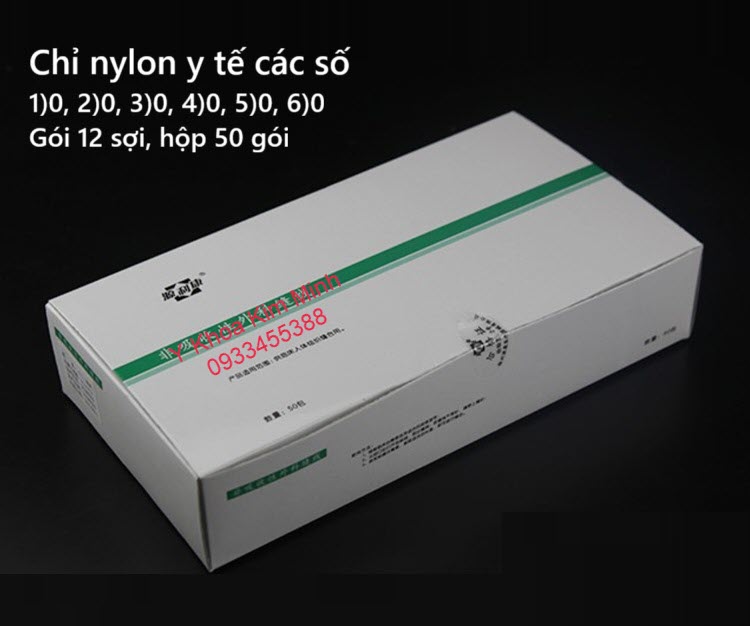 Chỉ nylon thực hành phẫu thuật dùng cho sinh viên, bác sĩ nâng cao tay nghề