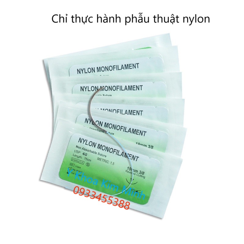 Chỉ thực hành khâu phẫu thuật y tế dùng cho sinh viên y dược