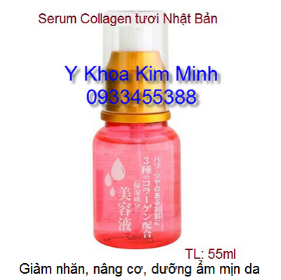 Collagen tươi Nhật Bản dùng trong liệu trình phi kim nano cấy tảo Vĩnh An - Y Khoa Kim Minh