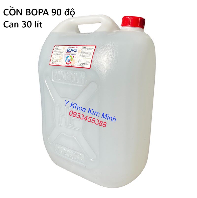 Can cồn sát khuẩn BOP 90 độ dùng cho y tế