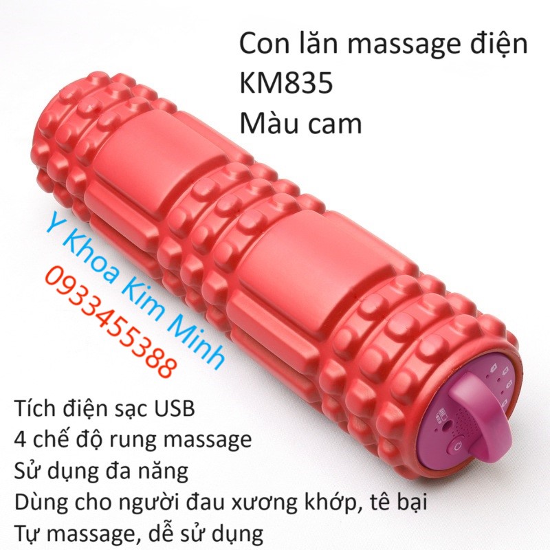 Con lăn điện massage chữa đau lưng bán ở Y khoa Kim Minh