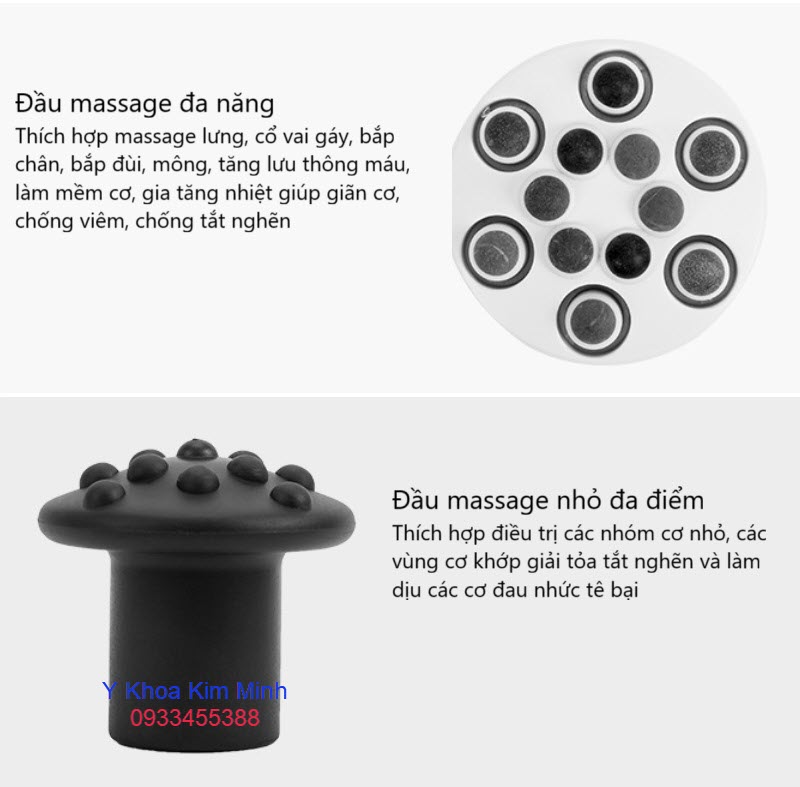 Công dụng của đầu massage máy HL-006