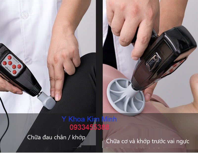 Máy massage tri lieu co xương khop HLAM002 co 4 cach dieu tri giam dau xuong khop va cot song cho benh nhan