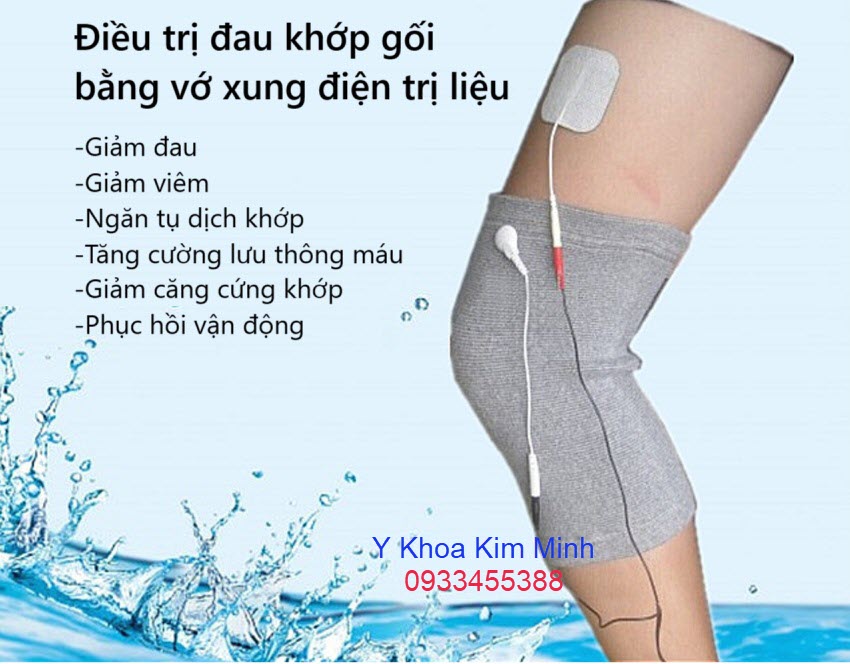 Vớ xung điện trị liệu khớp giúp giảm viêm, chống viêm sưng tụ dịch, tăng cường lưu thông máu, phục hồi khớp thoái hóa, giúp người bệnh khớp đi lại dễ dàng hơn