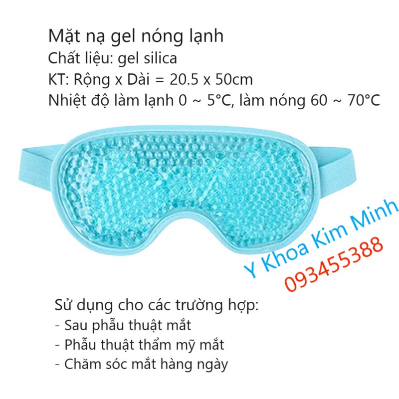 Công dụng của mặt nạ gel đắp mắt nóng lạnh giúp làm đẹp da trong ngành thẩm mỹ y tế