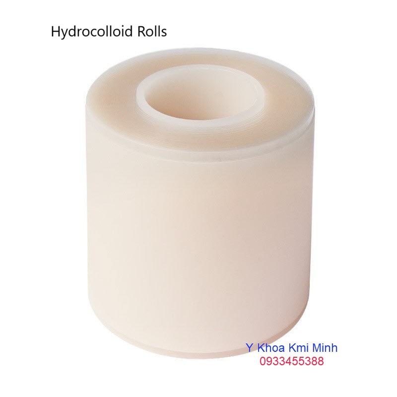 Hydrocolloid hút dịch vết thương dạng cuộn, hút dịch lở loét người bệnh nằm liệt giường