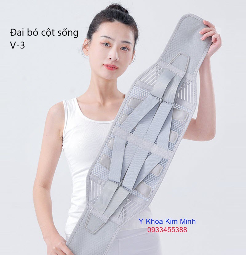 Đai bó cốt định cột sống V-3