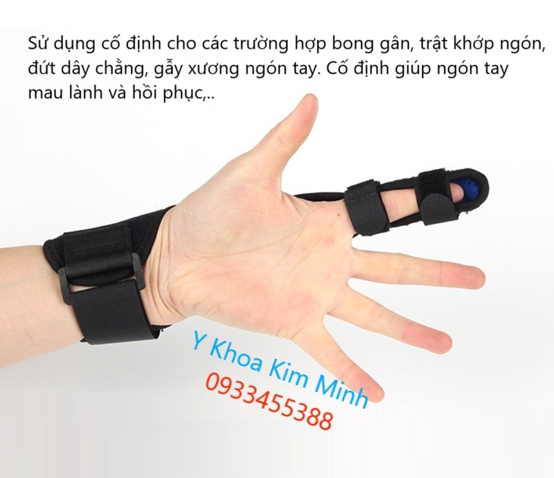 Đai cố định ngón tay bị gãy