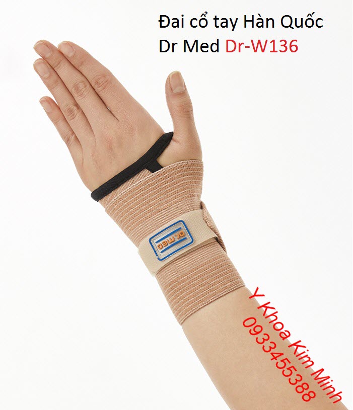 Đai quấn cổ tay cho người bị chấn thương cổ tay Dr Med Dr-W136