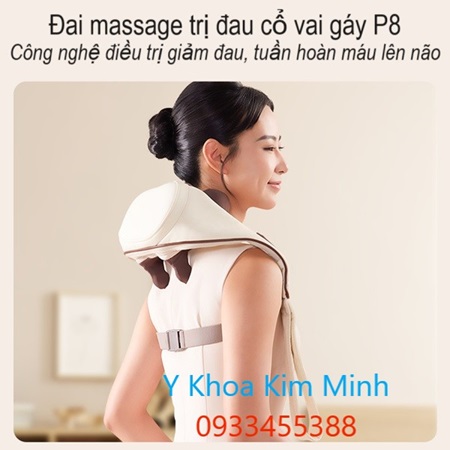 Đai massage cổ vai gáy P8 khách hàng hay mua ở Tp.HCM