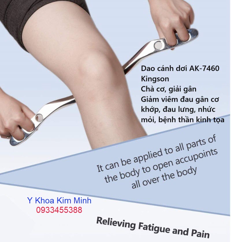 Dao cánh dơi AK-7460 Kisngson điều trị giải cơ, giãn gân, giảm đau viêm cơ xương khớp, điều trị bệnh viêm đau do thần kinh tọa