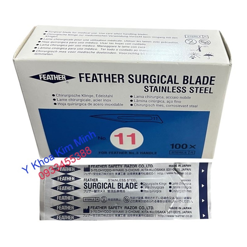 Dao mổ số 11 của Nhật Bản Surgical Blade